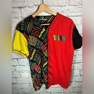 Upstanders Mulitcolor men’s size large retro Y2K‎ t shirt